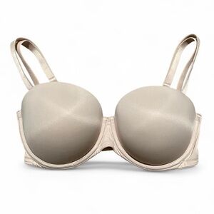 VS PINK beige wear everywhere multiway push-up bra 34DD